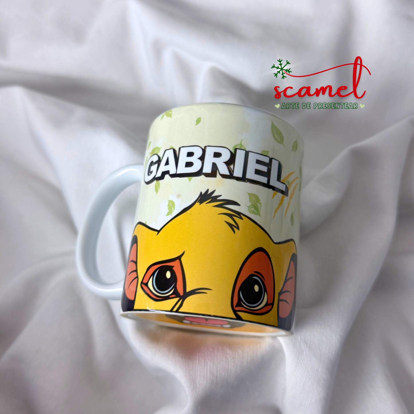 Caneca Rei Leão com Boca