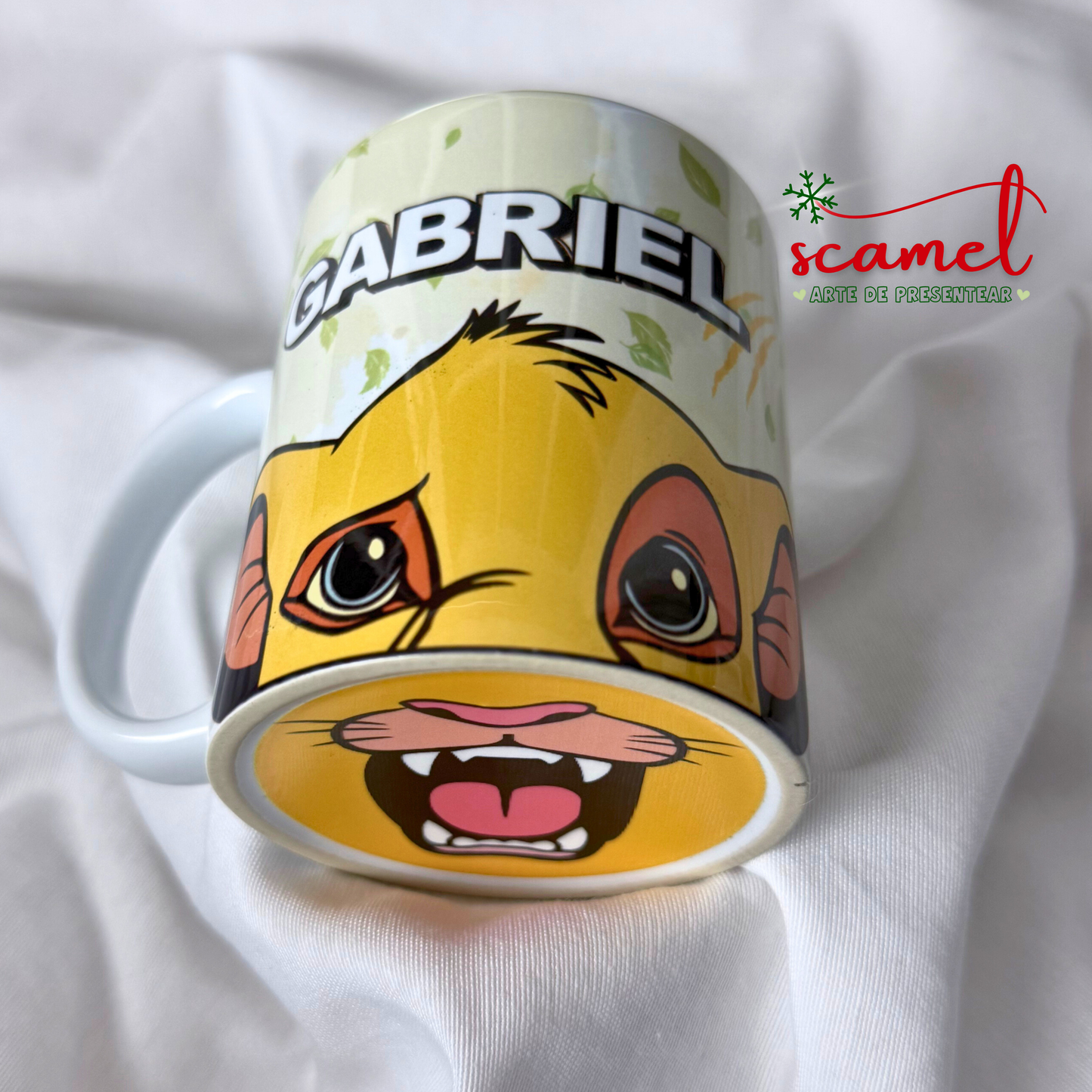 Caneca Rei Leão com Boca