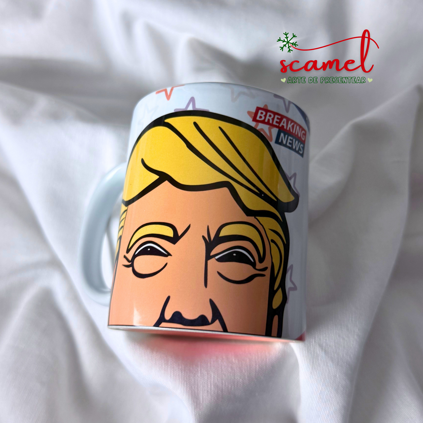 Caneca Donald Trump com Boca