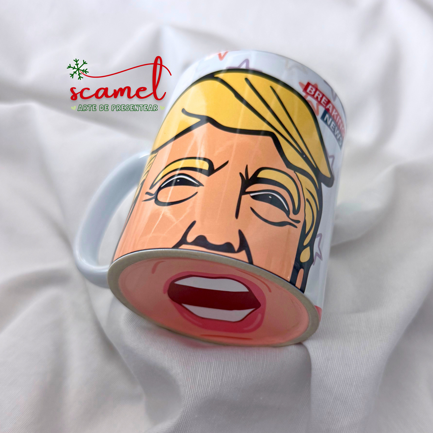 Caneca Donald Trump com Boca