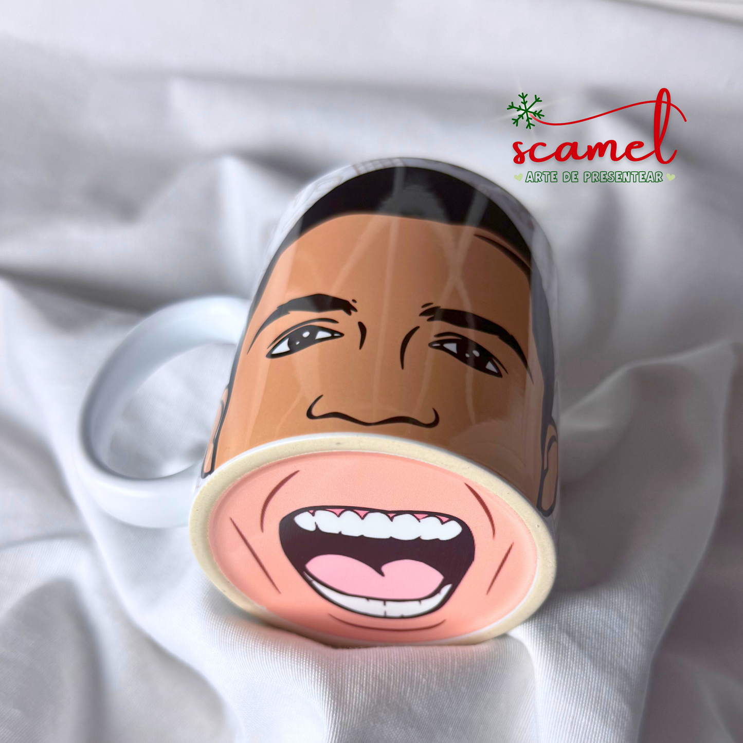 Caneca Cristiano Ronaldo com Boca