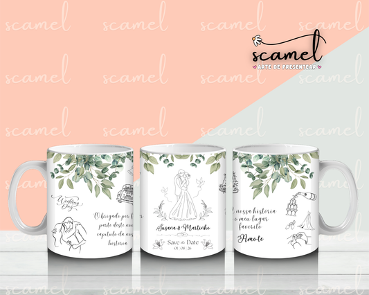 Caneca Save the Date
