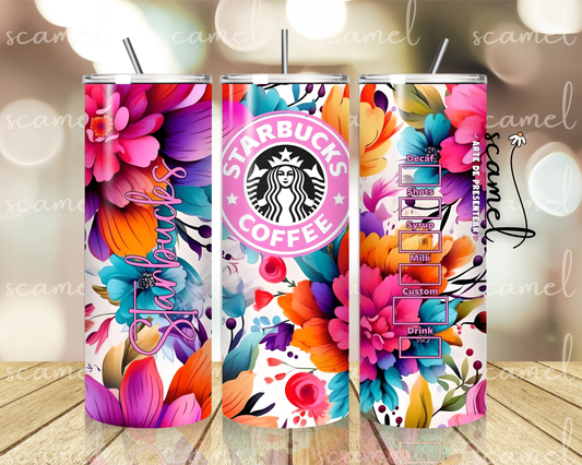 Starbucks Floral Vibe