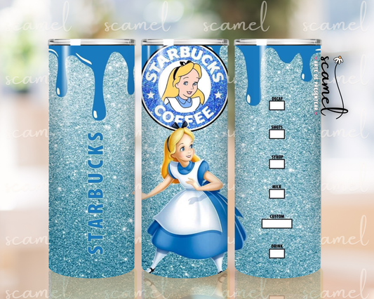 Alice País das Maravilhas Starbucks