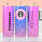 Starbucks Pink and Blue Shine