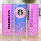 Starbucks Pink and Blue Shine