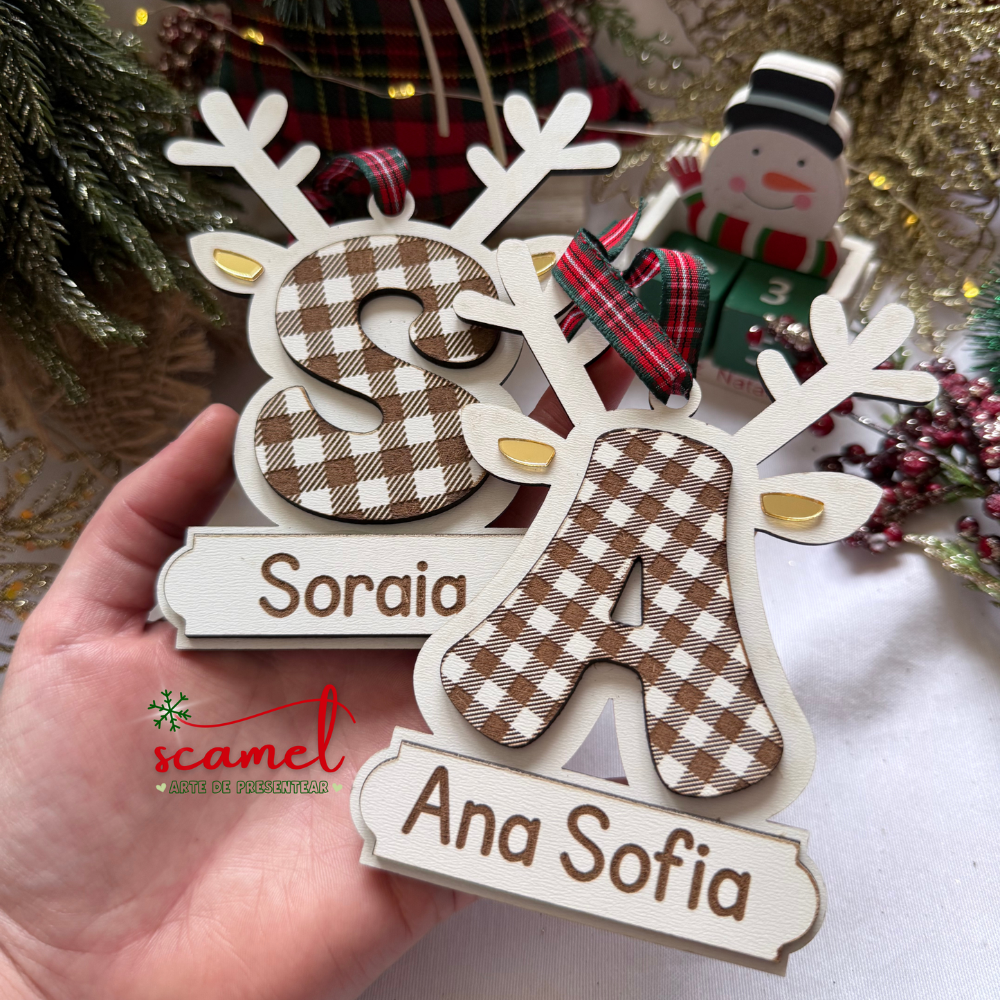 Rena Alfabeto Versão Xadrez