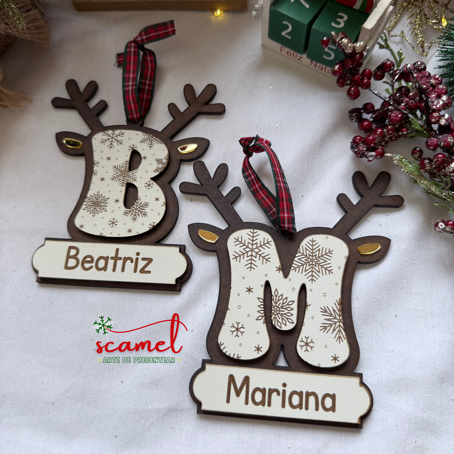 Rena Alfabeto Versão Floco de Neve