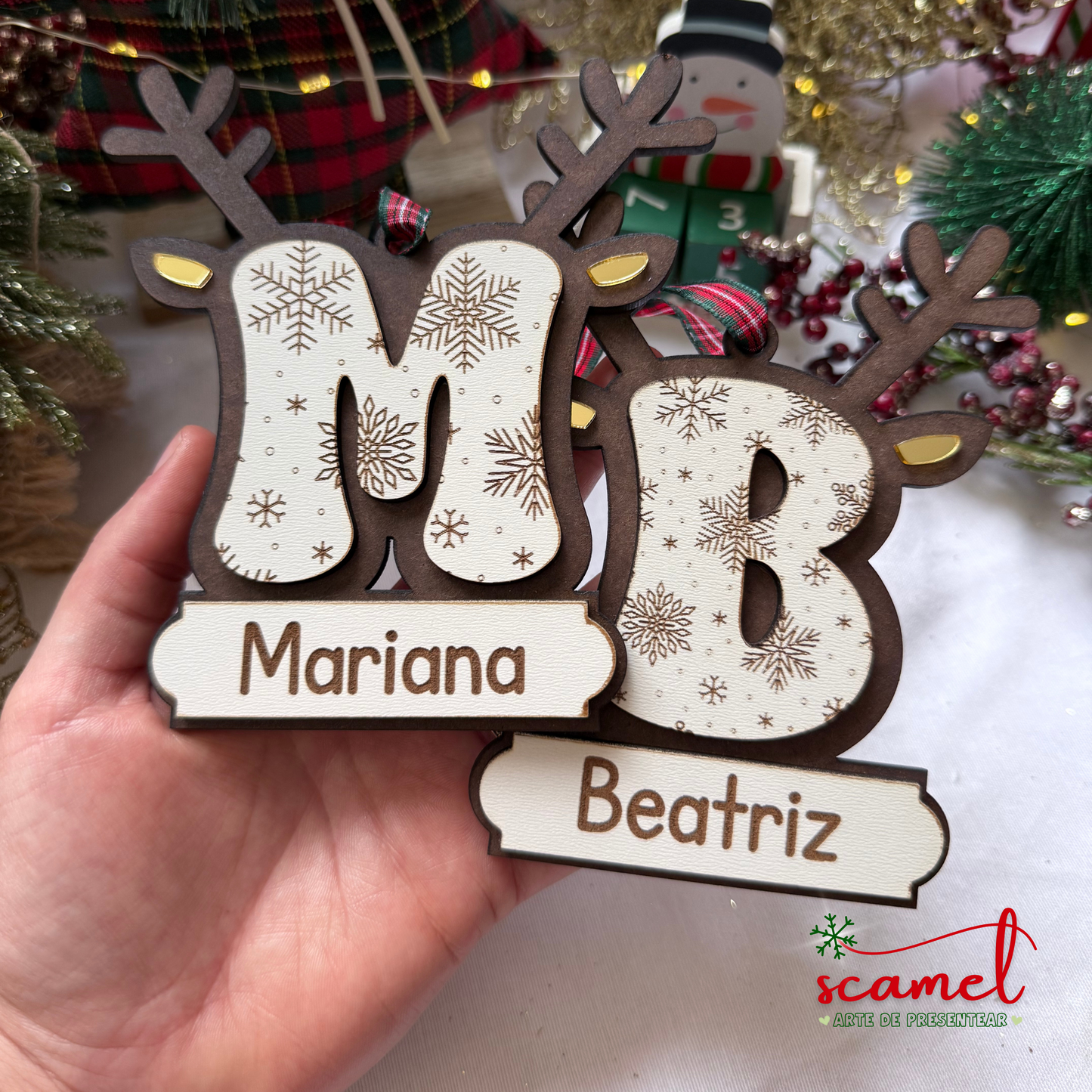 Rena Alfabeto Versão Floco de Neve