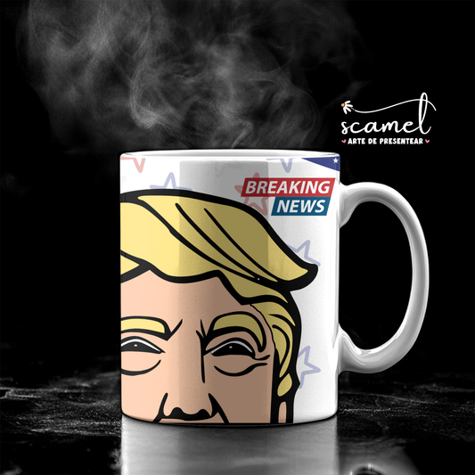 Caneca Donald Trump com Boca