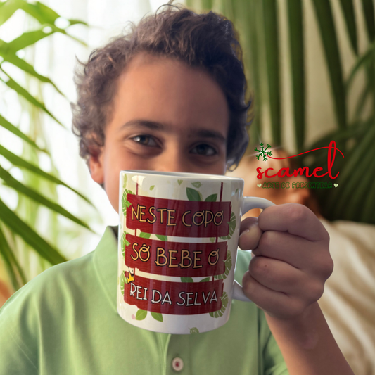 Caneca Rei Leão com Boca