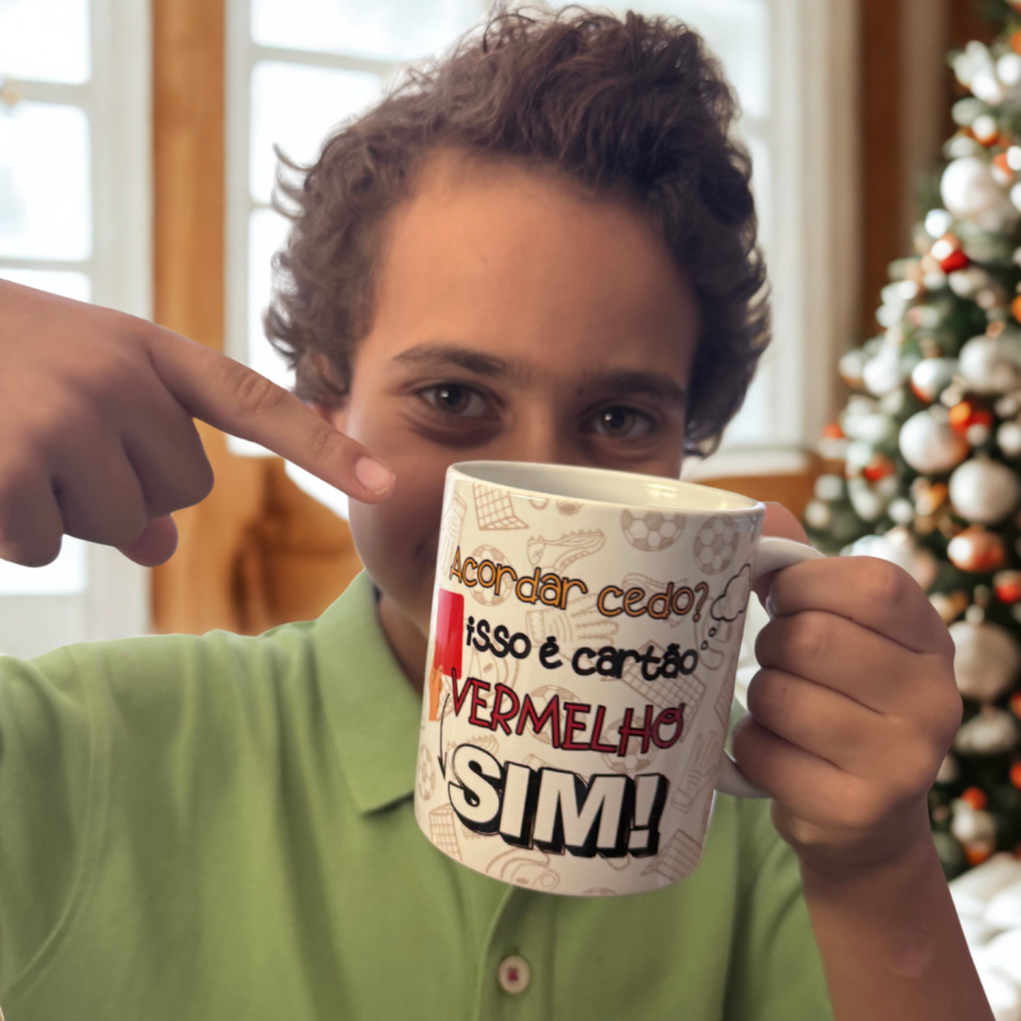 Caneca Cristiano Ronaldo com Boca